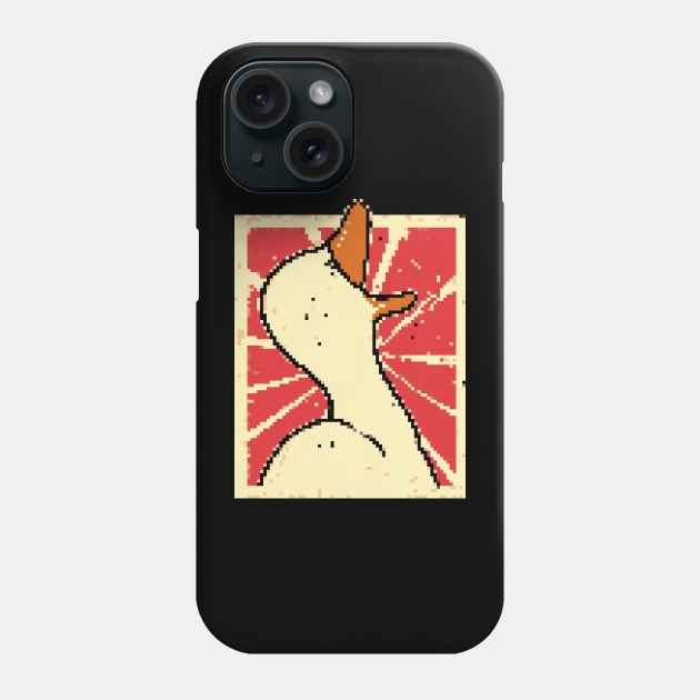 Duck Honkk Phone Case by Pixel-Eye