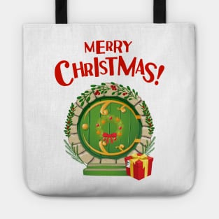 Merry Christmas II - Round Door - Fantasy Tote