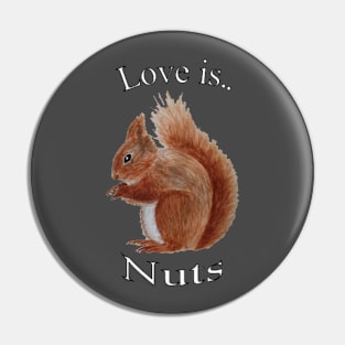 Love is Nuts Pin