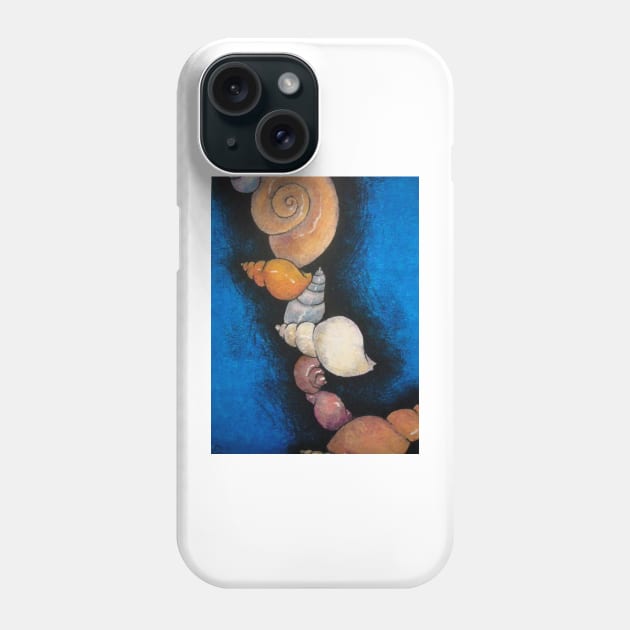 Sea side themed still life Phone Case by Jonesyinc