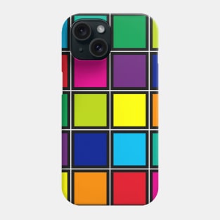Multicolor Squares Phone Case