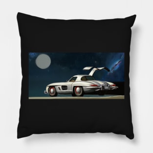 Mercedes Benz 300 SL in space Pillow