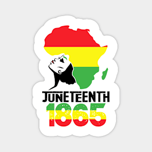 Juneteenth Is My Independence Day Black Women Black Pride Magnet