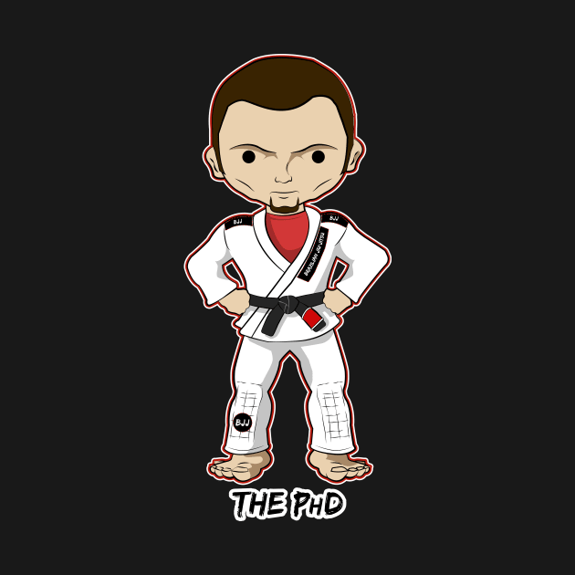 BJJ Characters Black Belt by GuardUp