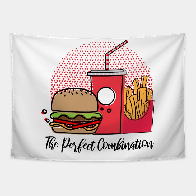 The perfect Combination Tapestry by HarlinDesign