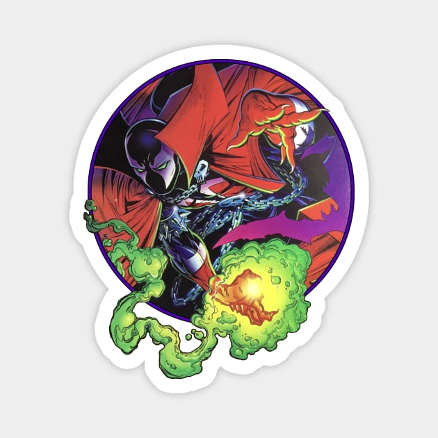 Spawn #1 Magnet by SkipBroTees