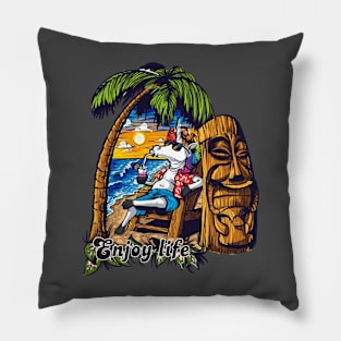 Enjoy life! Pillow