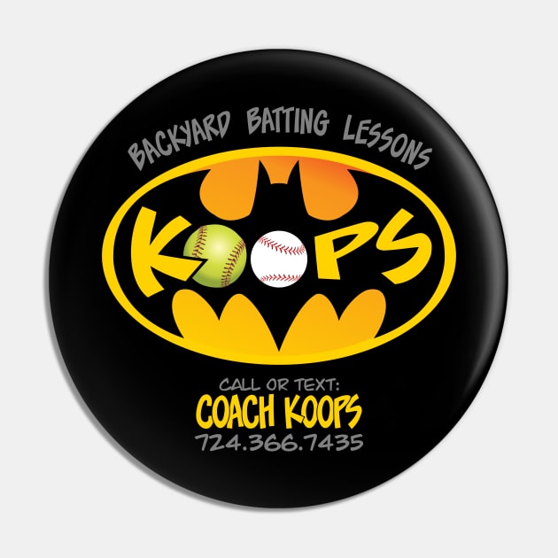 KOOPS BACKYARD BATTING LESSONS 2-SIDE BLACK Pin by newsalemart