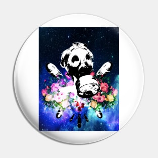 GasMask Galaxy Kid Pin