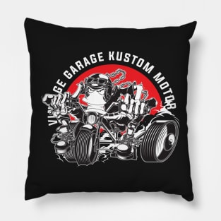 Hardcore Tricycle Punk Duck Pillow