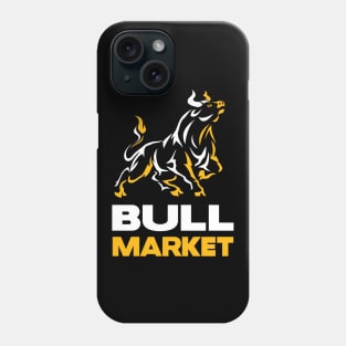 Bull Market Stock Trader Wallstreet Investor Phone Case