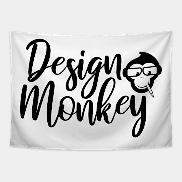 Design Monkey Tapestry by Wonderingalice