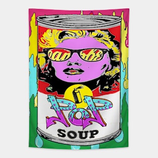 movie star pop art drip art Tapestry