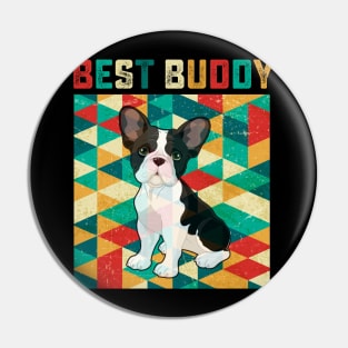 Best Buddy French Bulldogs Pin
