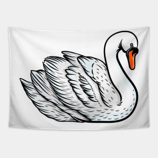 White Swan Tapestry