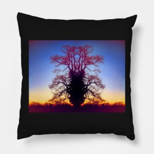 Queen Of The Tree Tiger Pillow