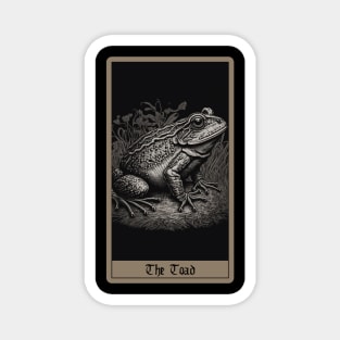 The Toad Tarot Card Magnet