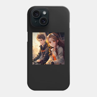 Bike Adventure Couple Phone Case