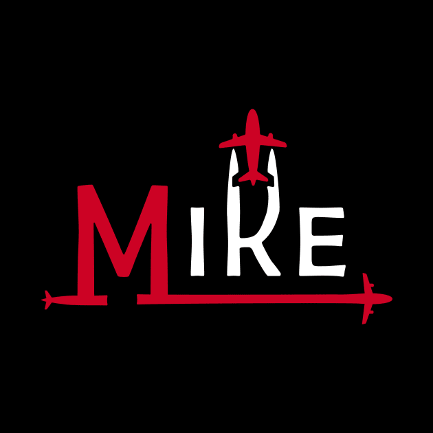 MIKE Aviation Phonetic Alphabet Pilot Airplane by For HerHim