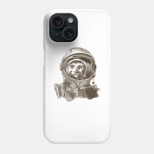 Erste Mensch im Weltraum Phone Case