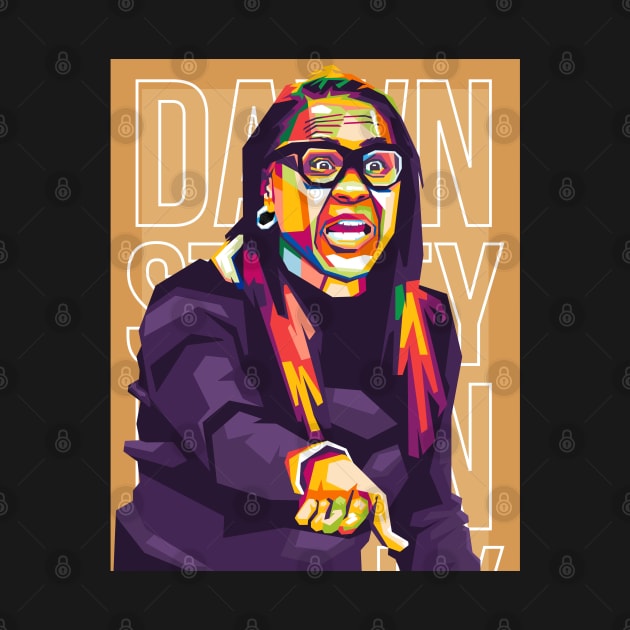 dawn staley by cool pop art house