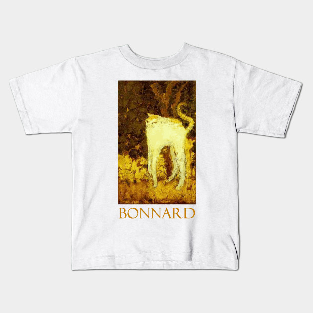 The White Cat 1894 By Pierre Bonnard Cats Kids T Shirt