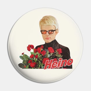 Heino // Vintage Style Faded Design Pin