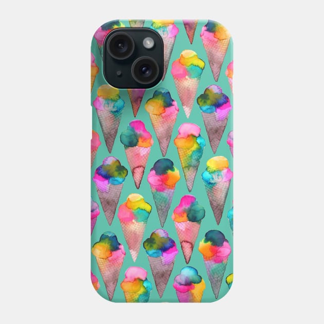 Ice Creams Phone Case by ninoladesign