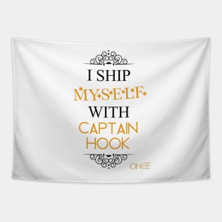 I ship myself with Captain Hook Tapestry