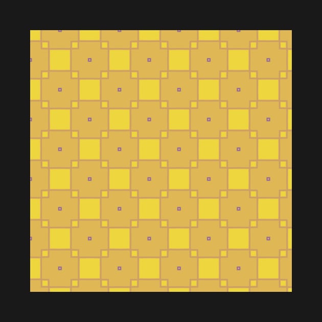 Yellow and gold squares by Uniquepixx