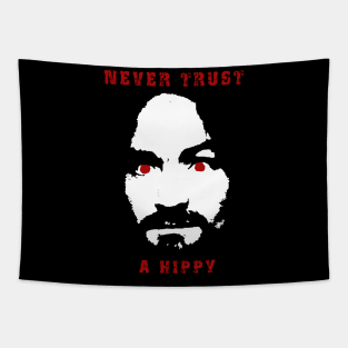 Never Trust a Hippy Tapestry