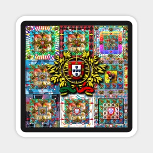 Portuguese Folk Art Designs Magnet