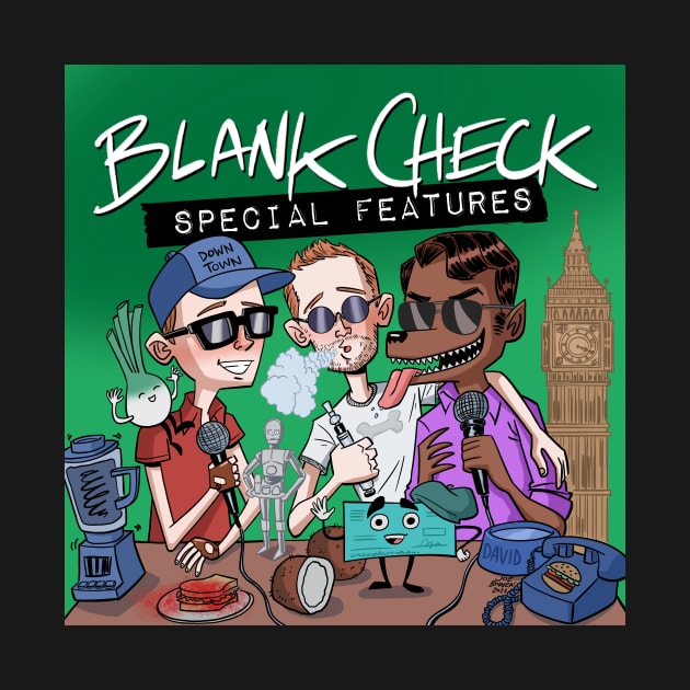 Blank Check: Special Features Logo by Blank Check