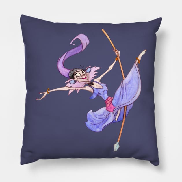 Yzmaralda Pillow by charamath