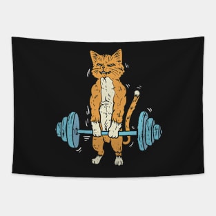 WORKOUT: Cat Deadlift Tapestry