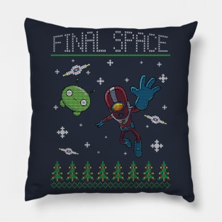 FINAL SPACE CHRISTMAS Pillow