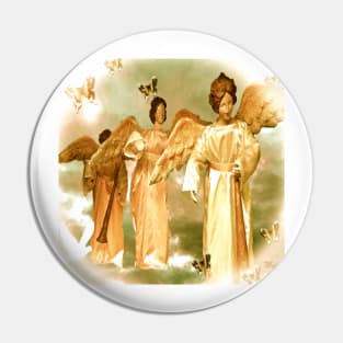 Angelic Messengers of Peace and Love Pin