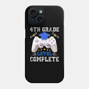 4th Grade Level Complete Gamer Class Of 2024 Phone Case