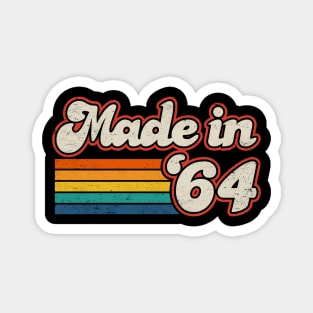 Made in '64 - 60th Birthday Magnet