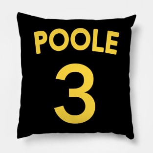 Jordan Poole (Front & Back) Pillow