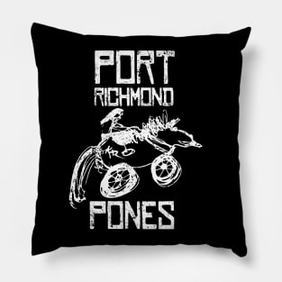 port richmond pones Pillow