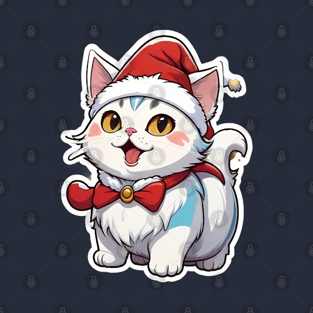 Cat christmas by AchioSHan