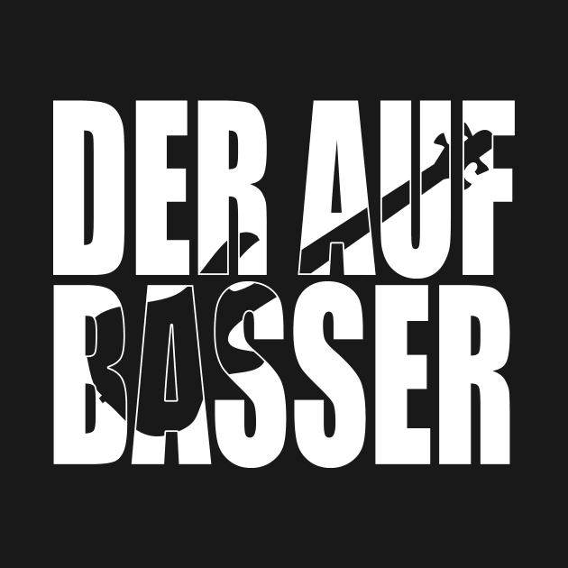 DER AUFBASSER funny bassist gift by star trek fanart and more