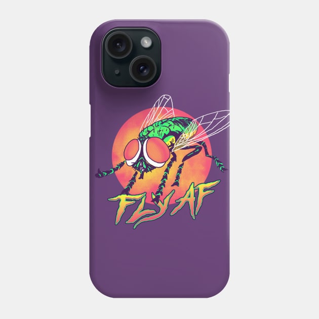 Fly AF Phone Case by Hillary White Rabbit