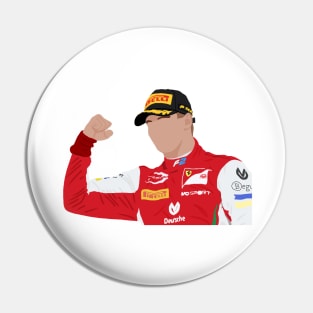 F2 driver Mick Schumacher Pin