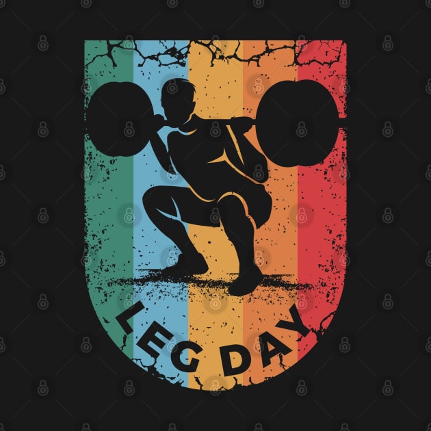 Weightlifting Tshirt for a Gym Enthusiast with Workout Icon by AlleyField