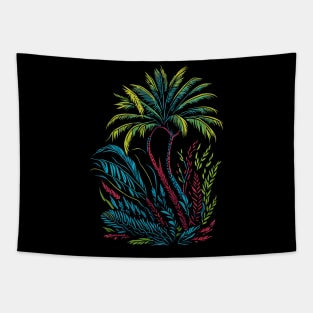 Wild Flowers and Plants Tapestry