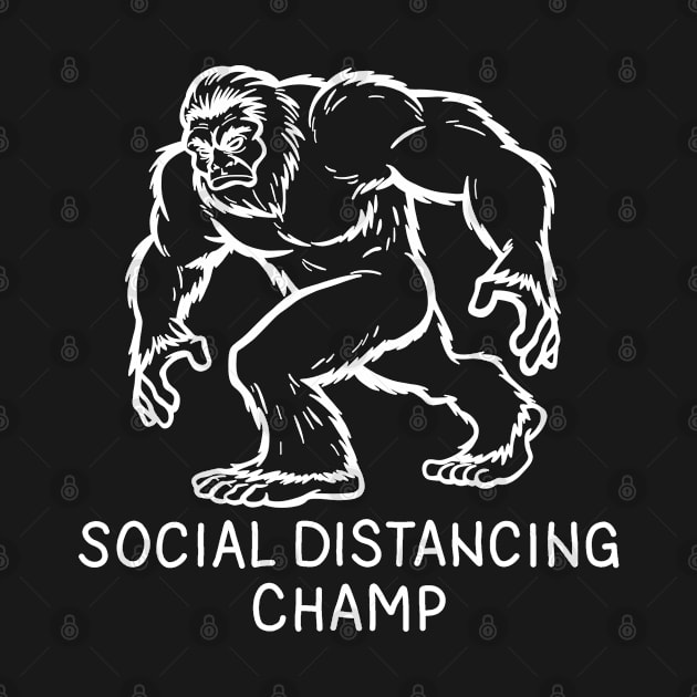 Bigfoot Social Distancing World Champ by valentinahramov