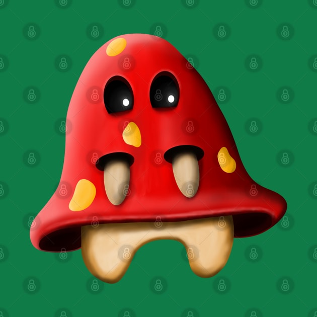 Shroo the Mushroom by DrawAHrt