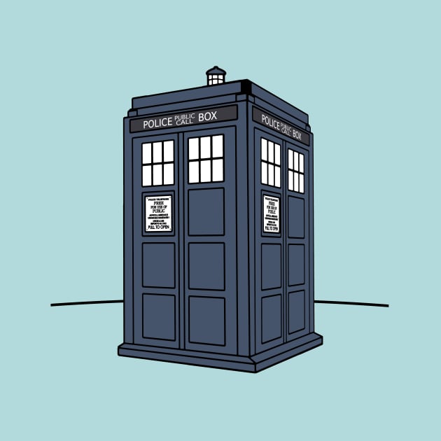 Tardis (Doctor Who) by Yolanda84